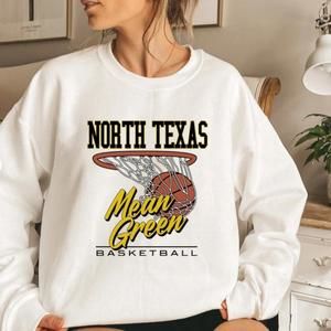 North Texas Mean Green Basketball Sweatshirt
